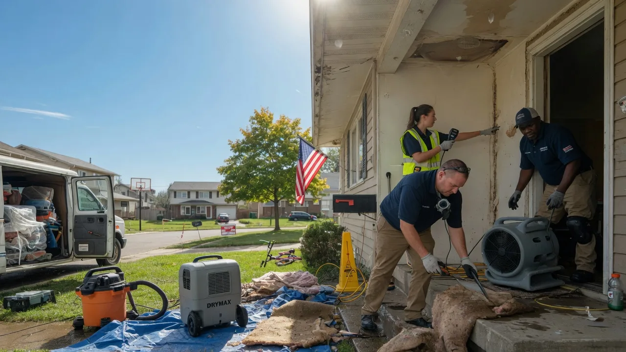 Water Damage Restoration in Vienna, OH near me